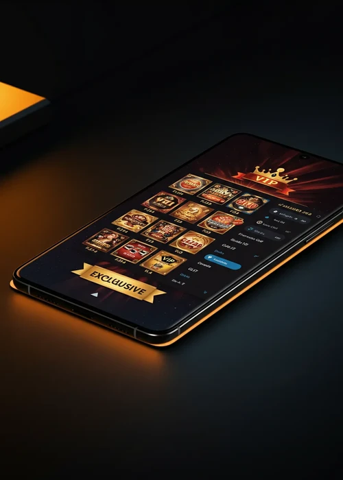 Écran d'accueil Instant Casino présentant la sélection de jeux premium